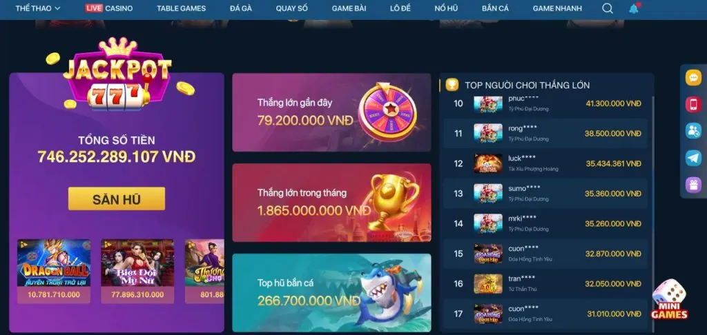 Lợi ích khi chơi tại 36win nhà cái